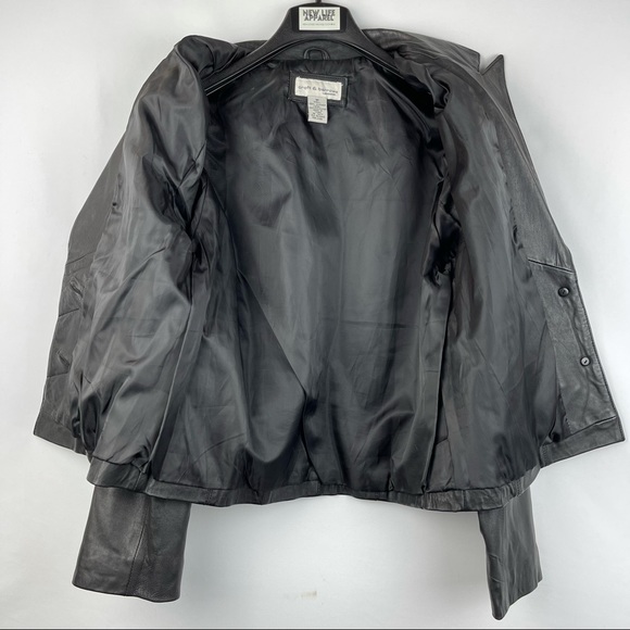 *SOLD Croft & Barrow Lambskin Leather Jacket-Blazer - Picture 11 of 16